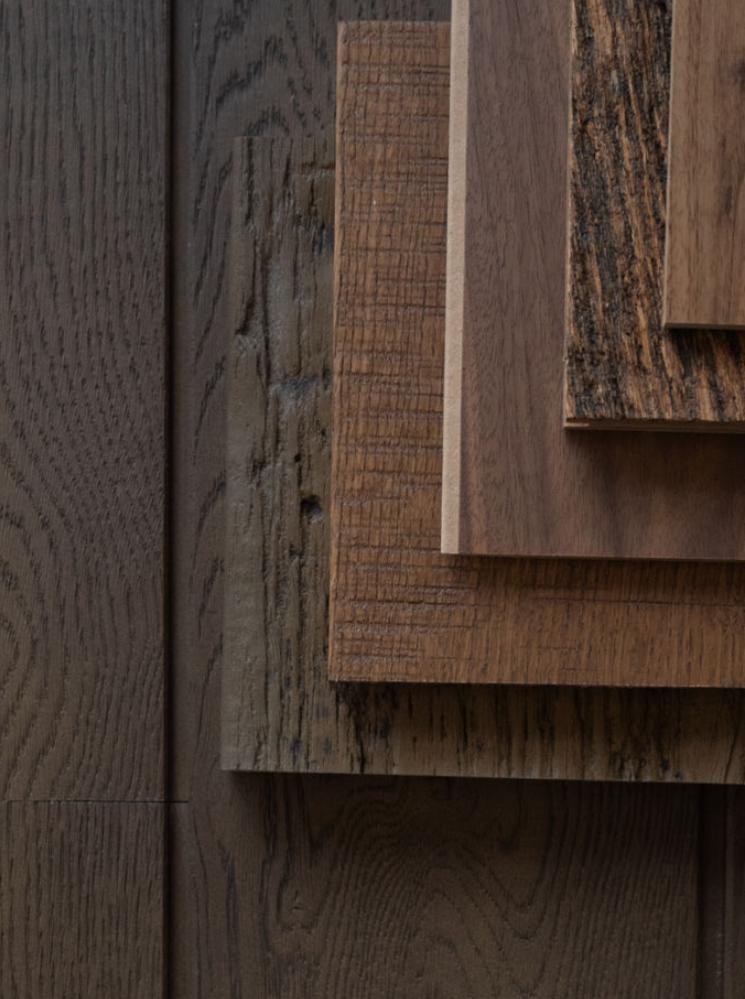 Timber finish palette