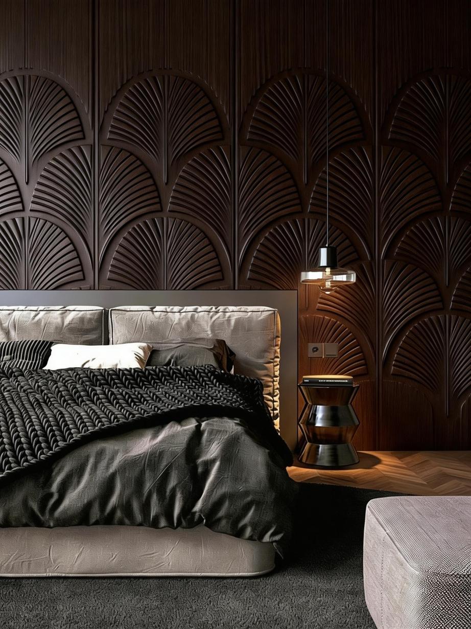 The sculptural headwall